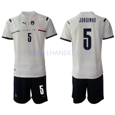 Barn Fotballdrakter Italia Manuel Locatelli 5 Borte 2021-22 Kortermet